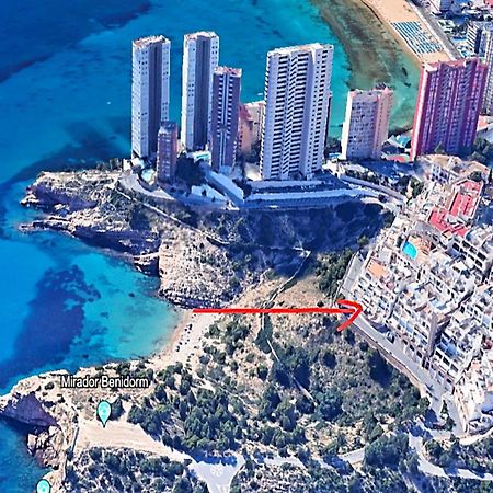 Spectacular Sea Views 2 Bedrooms In Villa Marina Benidorm Extérieur photo